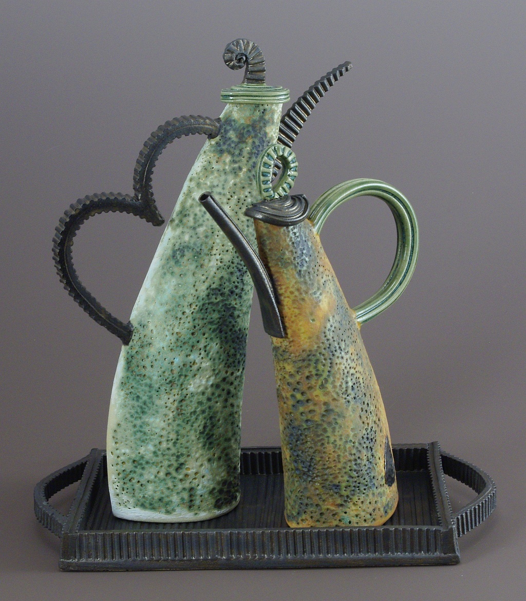 Green Teapot Set, 2014